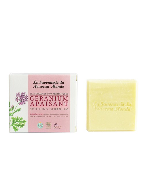 GÉRANIUM APAISANT | Savon